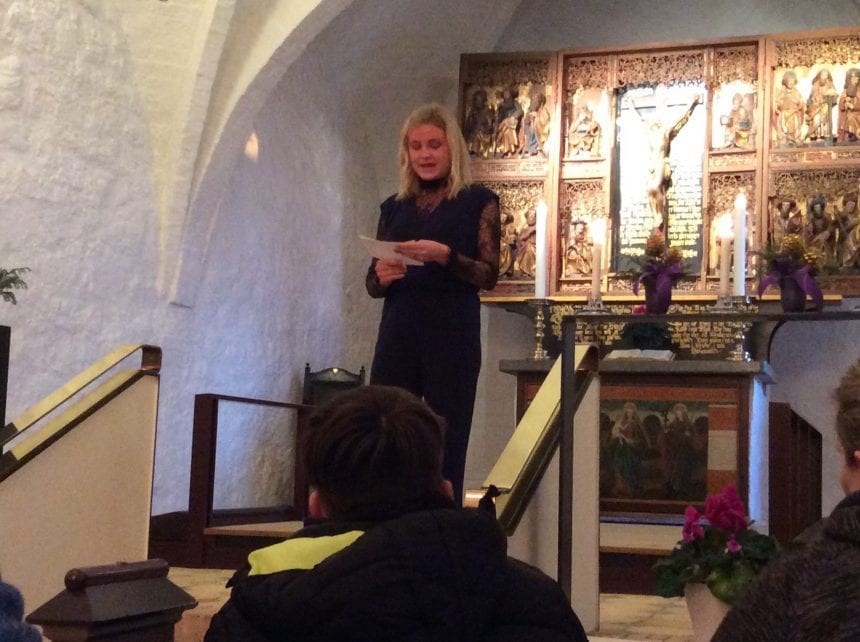 I praktik som præst i Årby Kirke