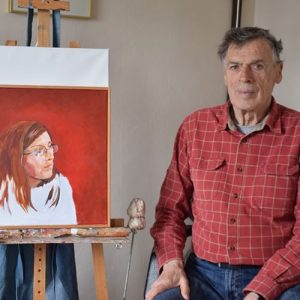 Kjeld Nielsen udstiller i Sognegården